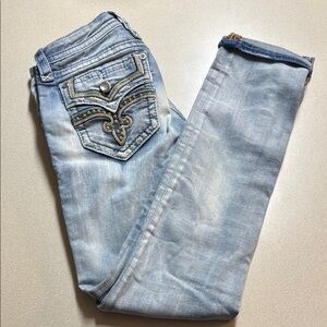 Rock Revival Light Blue Skinny Jeans